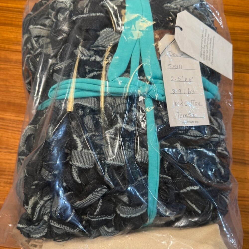 Sheltered Co. Weighted Blanket Denim RARE BRAND NEW WITH TAGS SEALED SOLD OUT